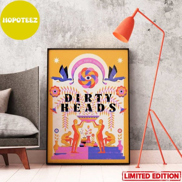 Dirty Heads Back In PA Tonight Pittsburgh July 23 2023 Stage AE Poster Canvas