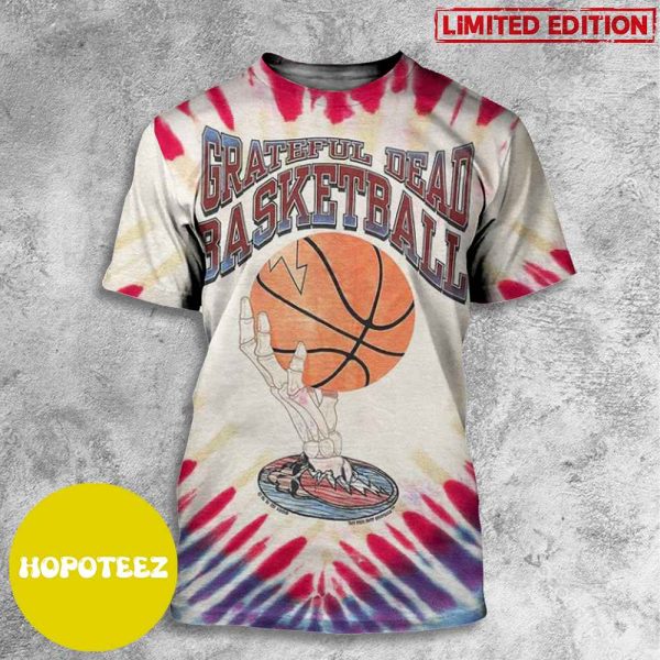 Grateful Dead 1995 GD Basketball T-Shirt