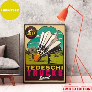 Tedeschi Trucks Band The 24th Of July Twenty Twenty Three Poster Canvas