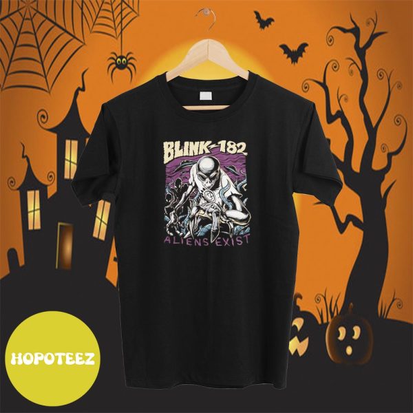 Blink-182 Aliens Exist Happy Halloween Blink 182 Halloween Shirt