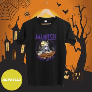 Blink-182 Baltimore Dark Ravens Blink 182 Halloween Shirt