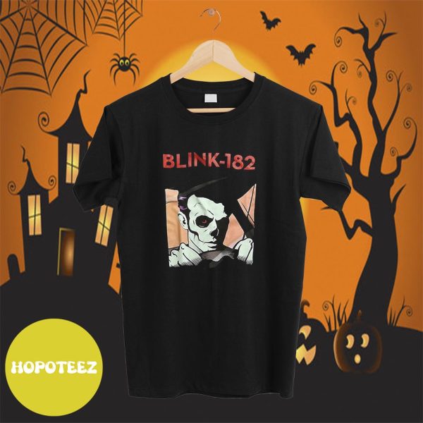 Blink-182 Skullifornia Alternative Rock Punk Music Band Blink 182 Halloween Shirt