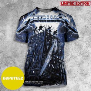 Exclusive Colorway Official Pop Up Poster For M72 Arlington Texas Metallica North American Tour 2023 All Over Print T-Shirt