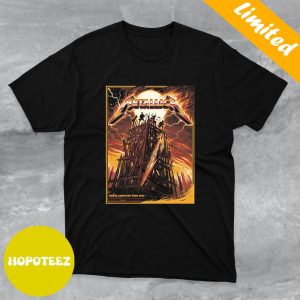 Exclusive Colorway of Official Pop Up Poster For M72 Phoenix Metallica North American Tour 2023 August 31 And September 3 T-Shirt