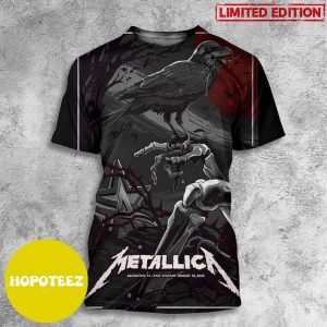First Night In M72 Arlington Metallica World Tour Live In Cinemas August 18 2023 AT & T Stadium 3D T-Shirt