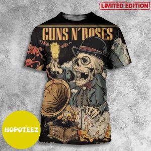 Guns N Roses August 15 2023 East Rutherford NJ MetLife Stadium Tonight 3D T-Shirt