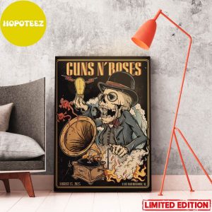 Guns N Roses August 15 2023 East Rutherford NJ MetLife Stadium Tonight Home Decor Poster Canvas