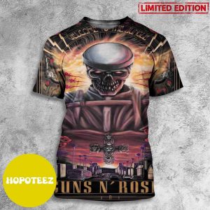 Guns N Roses by Arian Buhler Limited Edition All Over Print T-Shirt