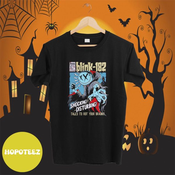 Happy Halloween 2014 Shocking Disturbing Blink 182 Halloween Shirt