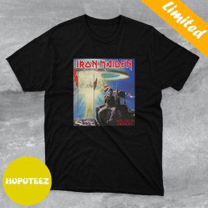 Iron Maiden August 6 1984 The Single 2 Minutes To Midnight T-Shirt