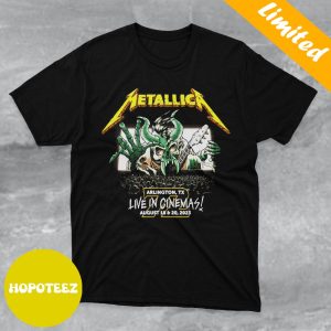 Live From Arlington TX August 18 to 20 2023 Metallica Merch T-Shirt