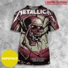 Second Night Of M72 World Tour From Stade Olympique Montreal Quebec Canada Metallica Poster 3D T-Shirt