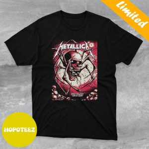 Metallica M72 World Tour Stade Olympique Montreal Quebec Canada August 11 2023 Poster Fan Gifts T-Shirt