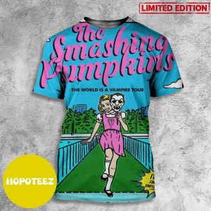 The Smashing Pumpkins The World Is A Vampire Tour August 19 2023 In West Palm Beach 3D T-Shirt