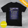 72 Seasons Burnt Guitar Metallica Merch Pop Up Store Fan Gifts T-Shirt