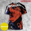 Metallica North American Tour 2023 M72 East Rutherford NJ USA 4 And 6 August 3D T-Shirt