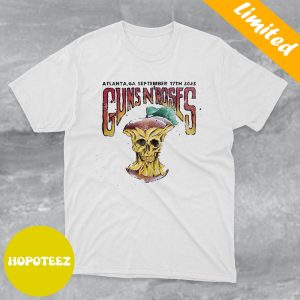 Guns N Roses Atlanta GA September 17th 2023 Music Midtown at Piedmont Park Fan Gifts T-Shirt