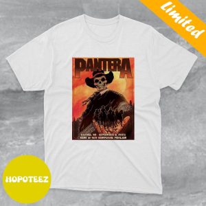 Pantera Official Gilford NH Concert Poster In September 8 2023 Bank Of New Hampshire Pavilion Classic T-Shirt