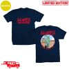 Blink 182 World Tour On Wednesday October 4 2023 In Palau Sant Jordi Barcelona Spain Event Tee Two Sides T-Shirt