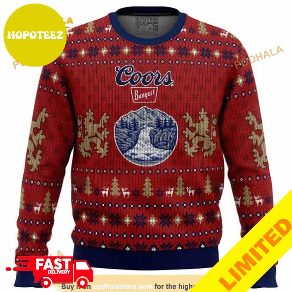 Efficient Coors Banquet Funny Xmas 2023 Funny Holiday Vintage Christmas ...