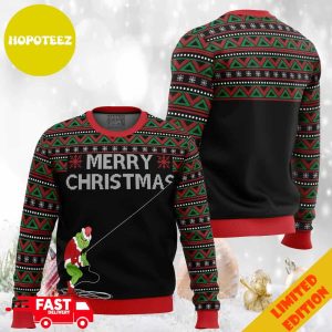 The Grinch Stole Holiday Ugly Holiday Sweater 2023 Anime Ape For Men And Women