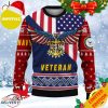 Armed Forces Navy Veteran Military Soldier Ugly Sweater 3D