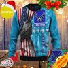 Armed Forces USAF Air Forces Military VVA Vietnam Veterans Day Gift For Father Dad Christmas Ugly Sweater Xmas