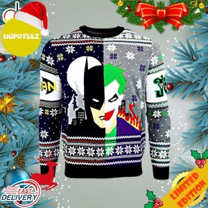 Batman vs Joker Ugly Christmas Sweater For Men And Women