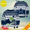Dallas Cowboys NFL Santa Claus Custom Name And Number Ugly Sweater