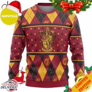 Gryffindor Crest Harry Potter Red Ugly Sweater