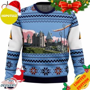 Hogwarts House Retro Harry Potter Ugly Christmas Sweater