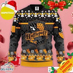 Hufflepuff Xmas Gift Harry Potter Ugly Christmas Sweater