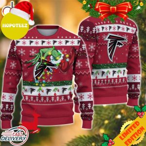 NFL Atlanta Falcons Grinch Christmas Ugly Sweater