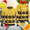 Personalized Christmas Twinkle Lights Budweiser Christmas Beer Ugly Sweater
