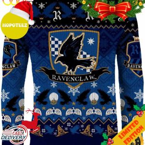 Ravenclaw Witch Hat Harry Potter Ugly Christmas Sweater