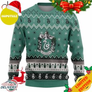 Slytherin Holiday Harry Potter Ugly Christmas Sweater