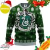 Slytherin Round The Christmas Tree Sweater Harry Potter Ugly Christmas Sweater