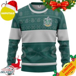 Slytherin Ugly Christmas Edition Harry Potter Ugly Christmas Sweater