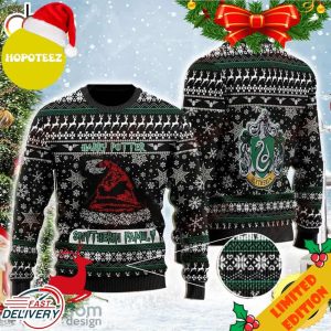Snowflakes Slytherin Family Harry Potter Ugly Christmas Sweater