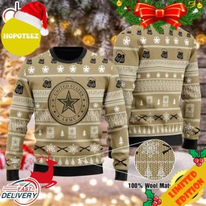 Us Army Star Ugly Sweater