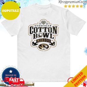 2023 Cotton Bowl Mizzou Gold T-Shirt