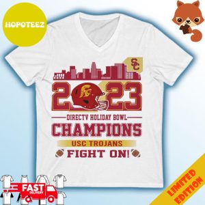 2023 Directv Holiday Bowl Champions USC Trojans Fight On T-Shirt
