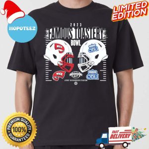 2023 Famous Toastery Bowl Duet Helmet Western Kentucky Vs Old Dominion Unisex T-shirt
