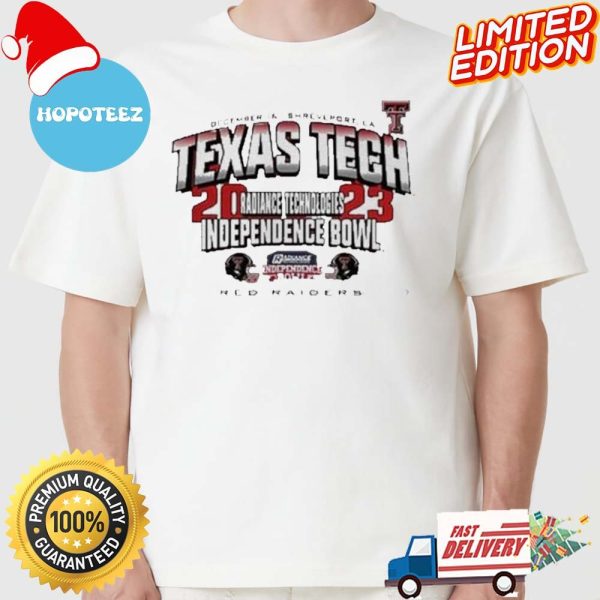 2023 Radiance Technologies Independence Bowl Big Logo Of Texas Tech Unisex T-shirt