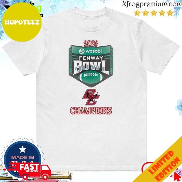 2023 Wasabi Fenway Bowl Champions T-Shirt