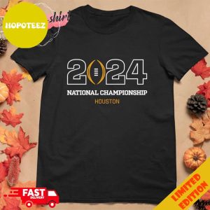 2024 National Championship Game Houston T-Shirt Hoodie Long Sleeve Hoodie