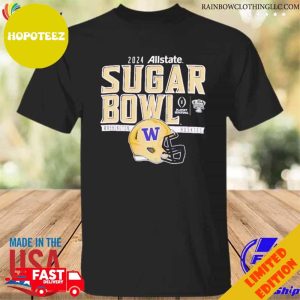 2024 Sugar Bowl Washington Huskies Helmet College Football Bowl 23 24 Unisex T-Unique Unique T-Shirt Long Sleeve Hoodie Sweater Long Sleeve Hoodie Sweater