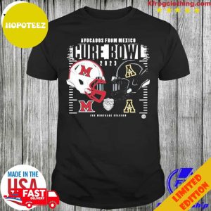 Appalachian State Mountaineers Vs Miami Redhawks Helmet Avocados From Mexico Cure Bowl 2023 Logo T-Unique Unique T-Shirt Long Sleeve Hoodie Sweater Long Sleeve Hoodie Sweater