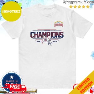 Arizona Wildcats Champions 2023 Valero Alamo Bowl T-Shirt