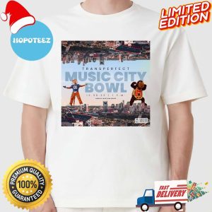 Auburn Vs Maryland At Nissan Stadium On December 30th 2023 For Transperfect Music City Bowl T-shirt
